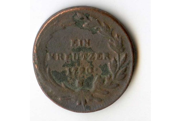 1 Kreuzer r. 1790 (wč.100)