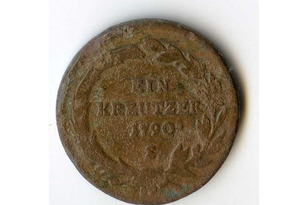 1 Kreuzer r. 1790 S (wč.103)