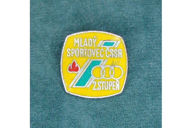 13059- Mladý sportovec ČSSR 2.stupeň