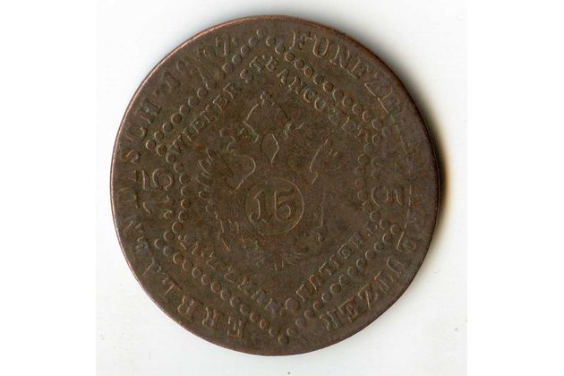 15 Kreuzer r. 1807 S (wč.400)