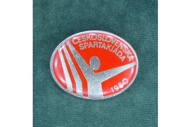 13066- Spartakiáda 1980- červený