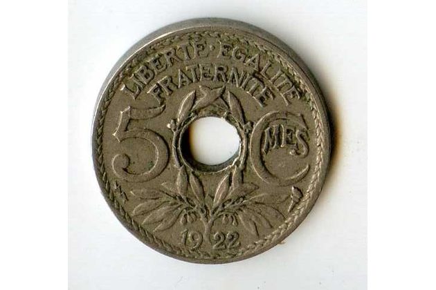 5 Centimes r.1922 (wč.110)
