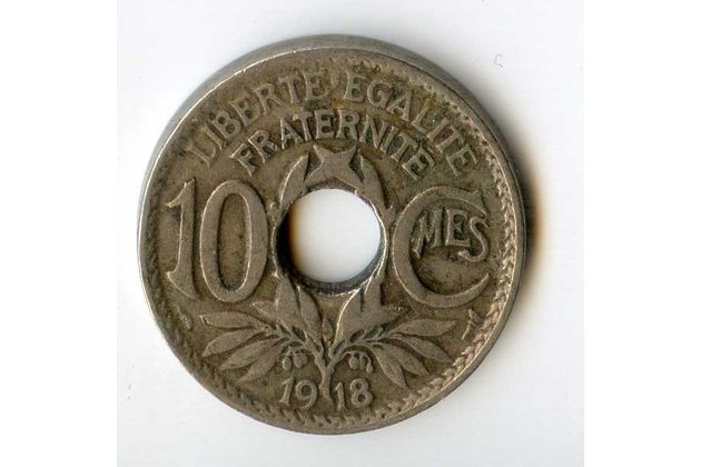 10 Centimes r.1918 (wč.163)