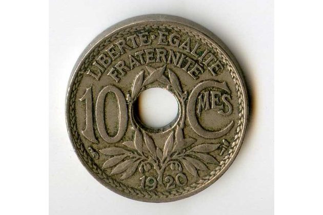 10 Centimes r.1920 (wč.167)