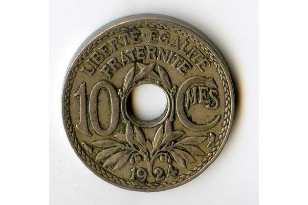 10 Centimes r.1924 (wč.175)