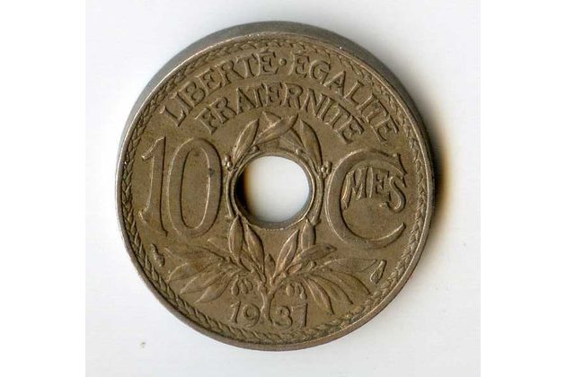 10 Centimes r.1937 (wč.200)