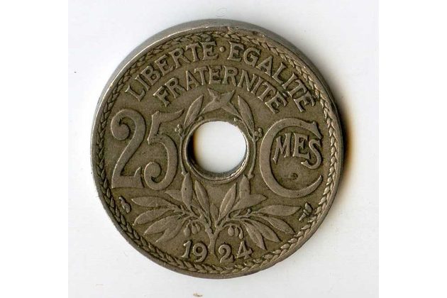 25 Centimes r.1924 (wč.233)