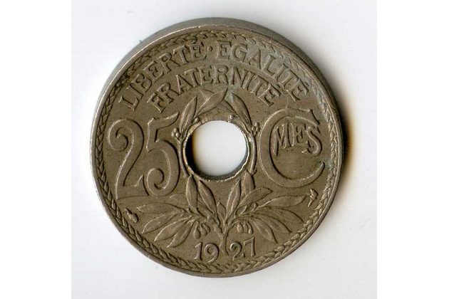 25 Centimes r.1927 (wč.239)