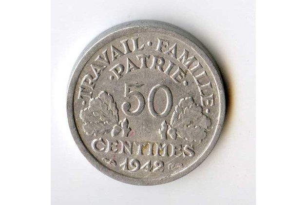 50 Centimes r.1942 (wč.282)