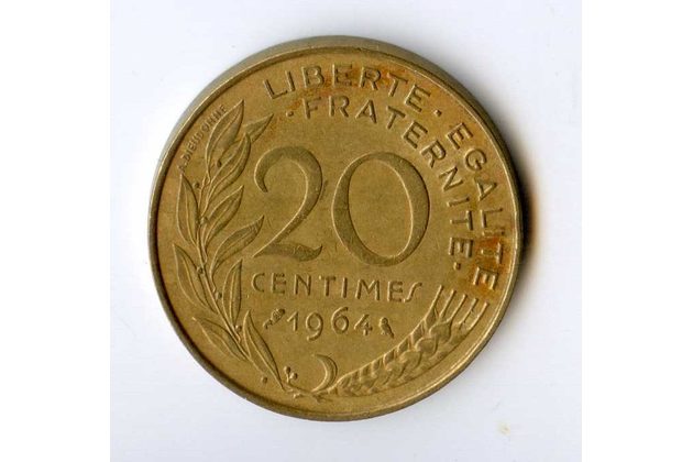 20 Centimes r.1964 (wč.683)