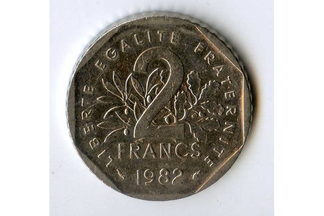 2 Francs r.1982 (wč.986)