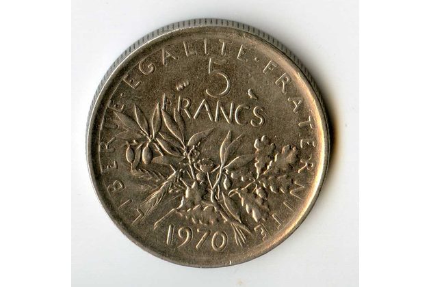 5 Francs r.1970 (wč.1000)