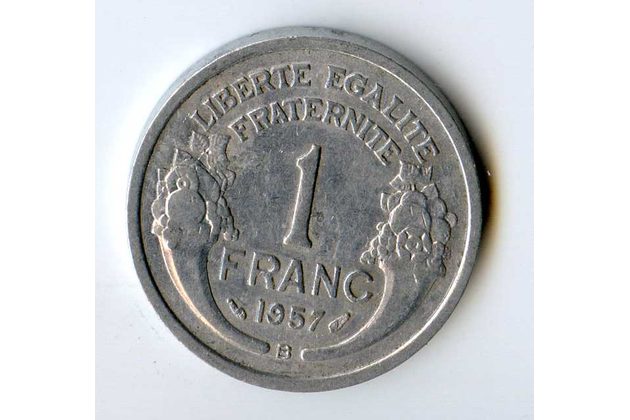 1 Franc r.1957 B  (wč.1155)