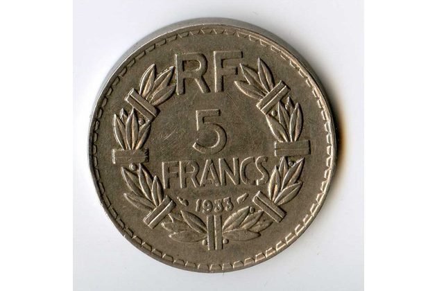 5 Francs r.1933  (wč.1171)