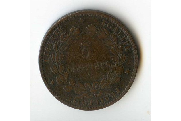 5 Centimes 1872 (wč.1300)
