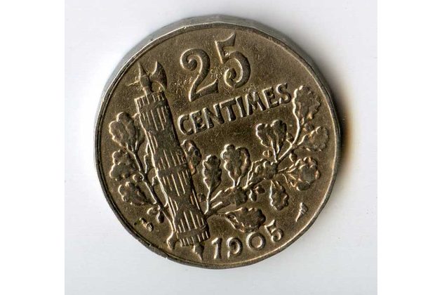 25 Centimes 1905 (wč.1330)
