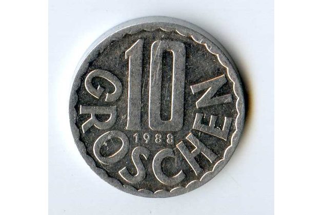 10 Groschen r.1988 (wč.385)