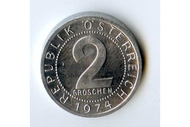 2 Groschen r.1974 (wč.501)