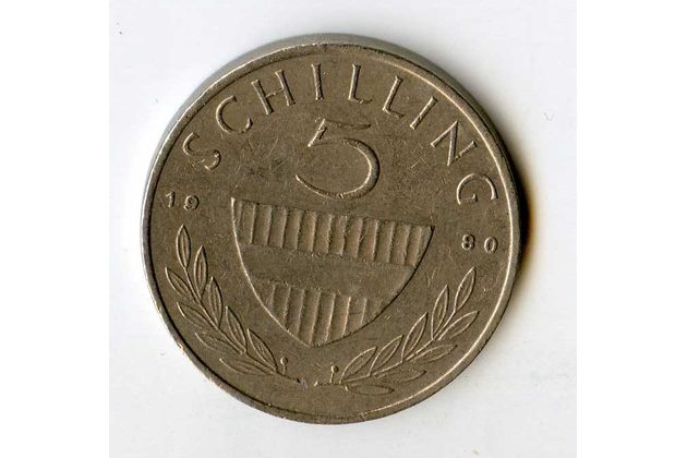 5 Schilling r.1980 (wč.812)