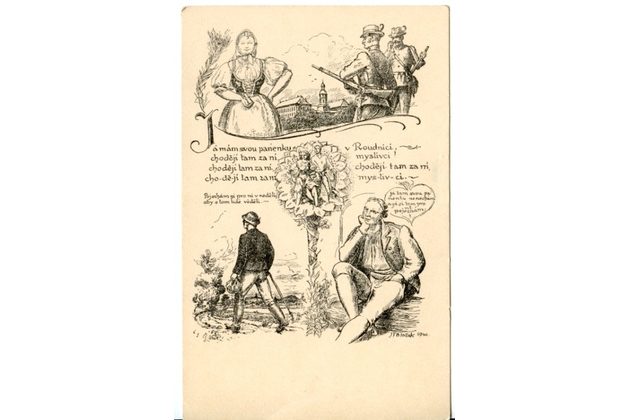 D 45858 - Žánrové obrázky 