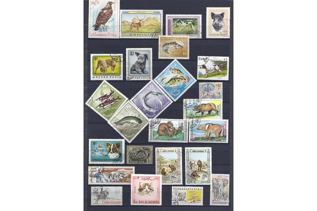 známky - soubor č.2 - Fauna + Flóra 