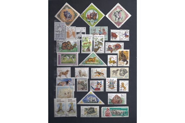 známky - soubor č.3 - Fauna + Flóra 