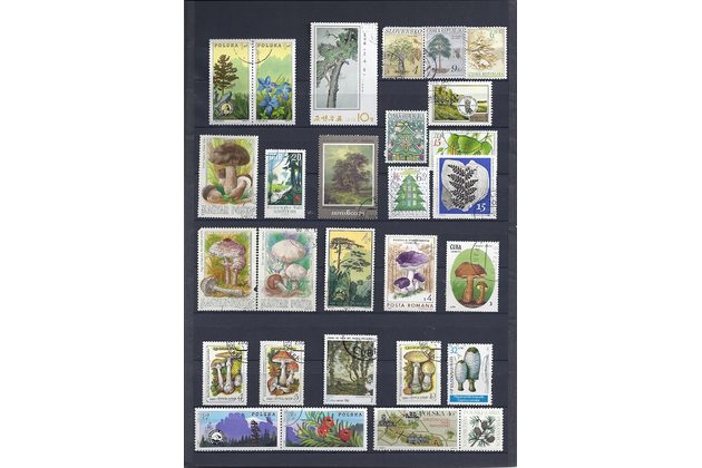 známky - soubor č.4 - Fauna + Flóra 