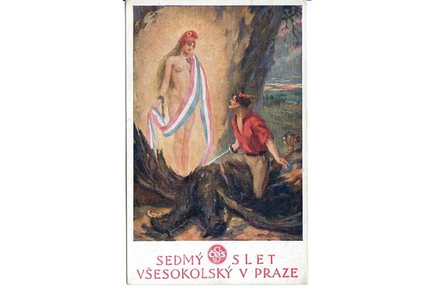 48079 - k VII. sletu všesokolskému v Praze 1920
