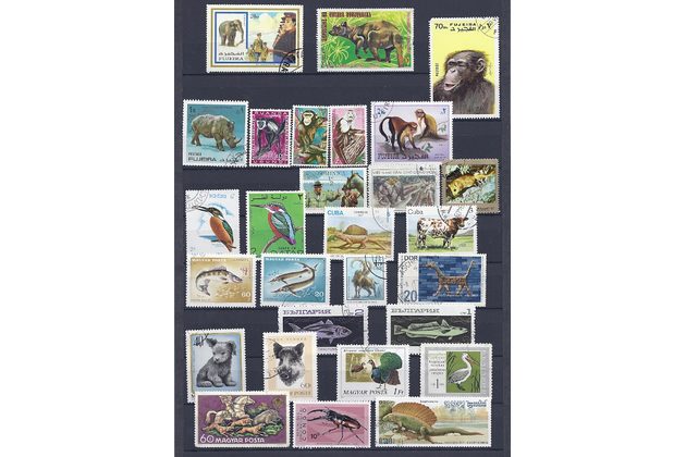 známky - soubor č.15 - Fauna + Flóra 