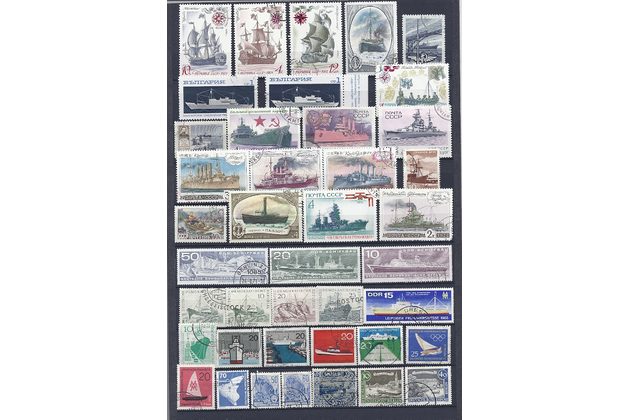 známky - soubor č.11 - Doprava + Sport 