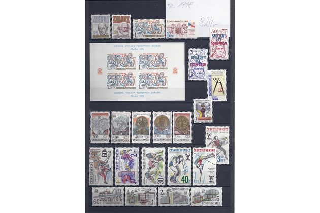 ročník známek 1978