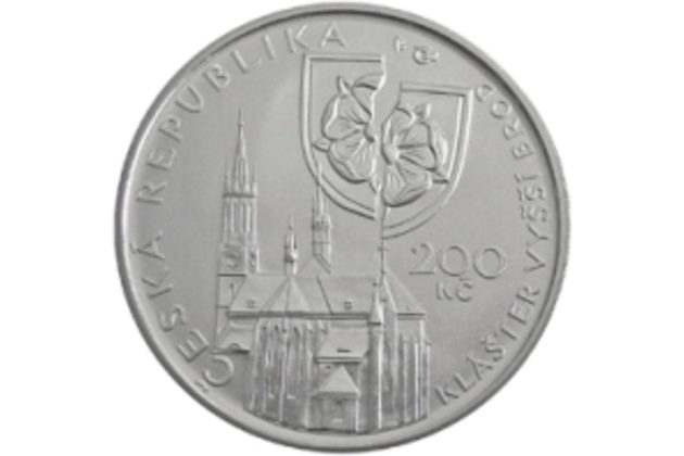Stříbrná mince 200 Kč - 400. výročí úmrtí Petra Voka z Rožmberka provedení proof (ČNB 2011)