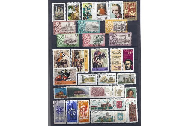 známky - soubor č.20 - Polsko