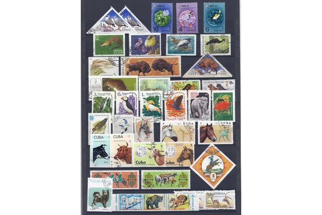 známky - soubor č.20 - Fauna + Flóra 